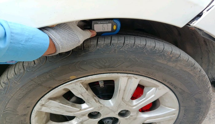 2018 Tata Tiago XZ PETROL, Petrol, Manual, 99,386 km, tyre