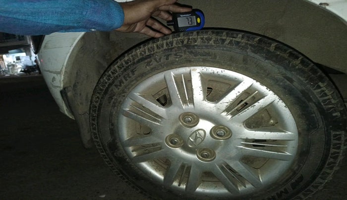 2012 Hyundai Santro Xing GLS AT, Petrol, Automatic, 11,306 km, tyre