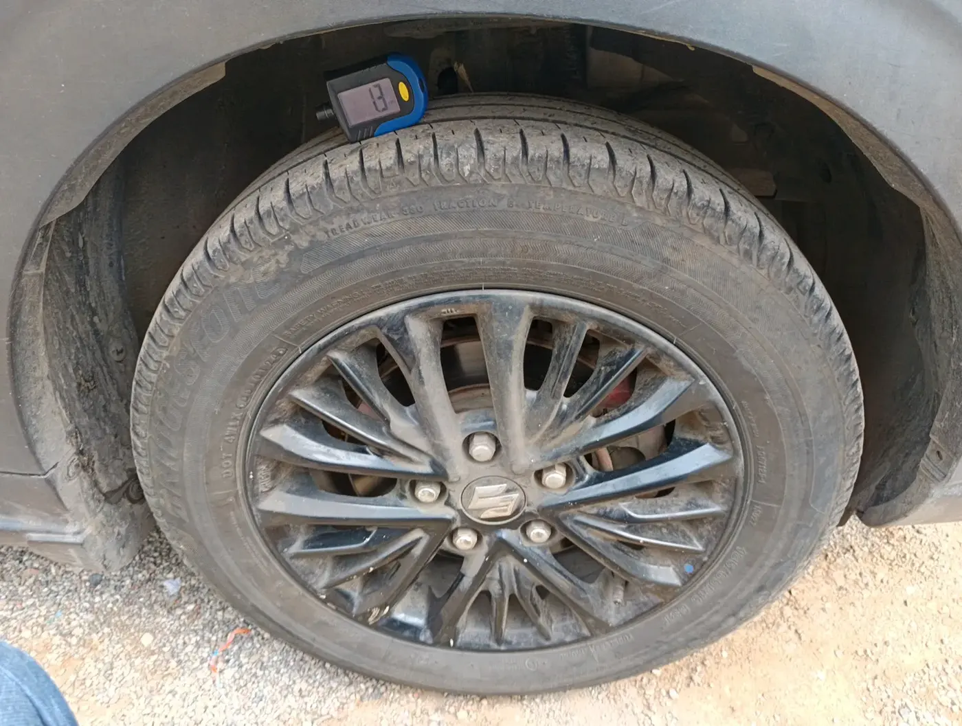 2019 Maruti XL6 ALPHA AT, Petrol, Automatic, 1,16,154 km, tyre