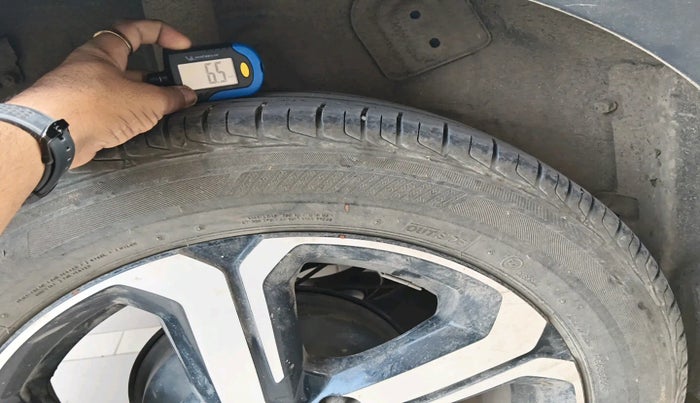 2022 Tata NEXON XZ PLUS DIESEL SUNROOF, Diesel, Manual, 57,655 km, tyre