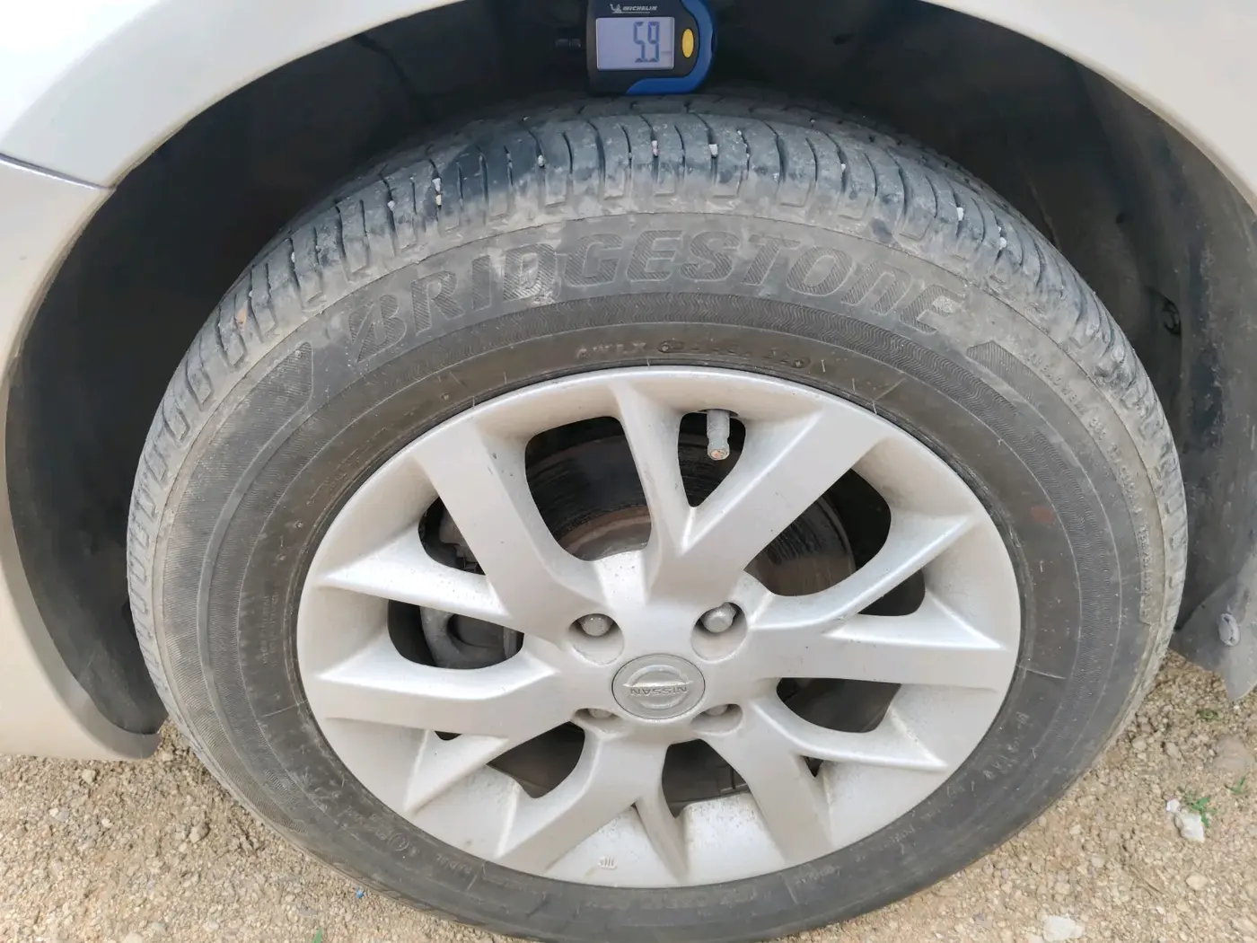 2018 Nissan Sunny XV CVT, Petrol, Automatic, 50,622 km, tyre