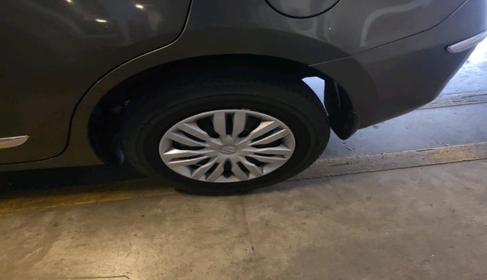 2017 Maruti Dzire VXI AMT, Petrol, Automatic, 16,040 km, tyre