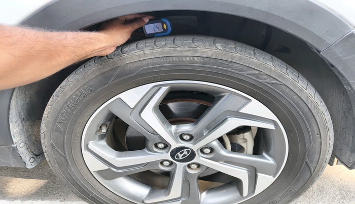 2018 Hyundai Creta SX AT 1.6 DIESEL, Diesel, Automatic, 1,22,371 km, tyre