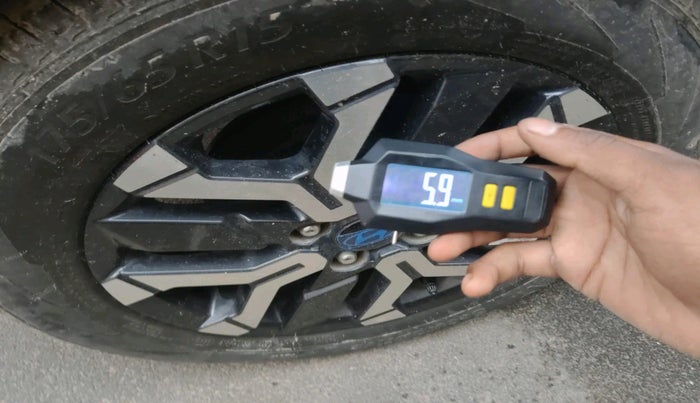 2023 Hyundai EXTER SX 1.2 AMT DUAL TONE, Petrol, Automatic, 4,035 km, tyre