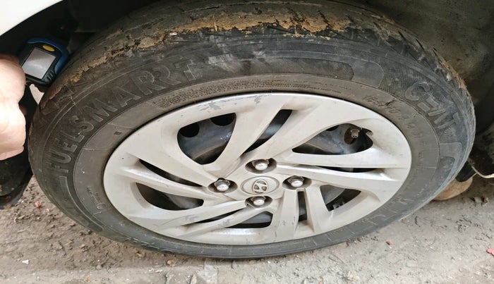 2020 Hyundai AURA S 1.2 CNG, Petrol, Manual, 36,257 km, tyre