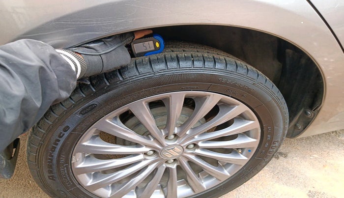 2017 Maruti Ciaz ZDI+ SHVS, Diesel, Manual, 89,303 km, tyre