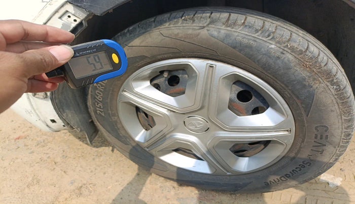 2019 Tata NEXON XMA PETROL, Petrol, Automatic, 1,04,177 km, tyre