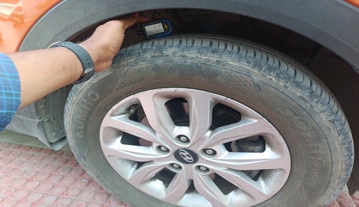 2019 Hyundai Creta SX 1.6 PETROL, Petrol, Manual, 1,05,936 km, tyre