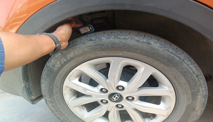 2019 Hyundai Creta SX 1.6 PETROL, Petrol, Manual, 1,05,936 km, tyre