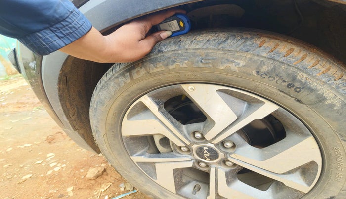 2022 KIA SONET HTX 1.5, Diesel, Manual, 25,523 km, tyre