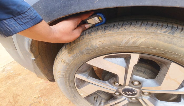 2022 KIA SONET HTX 1.5, Diesel, Manual, 25,523 km, tyre