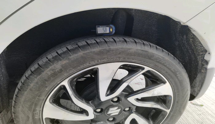 2021 Maruti Baleno ZETA CVT PETROL 1.2, Petrol, Automatic, 8,923 km, tyre