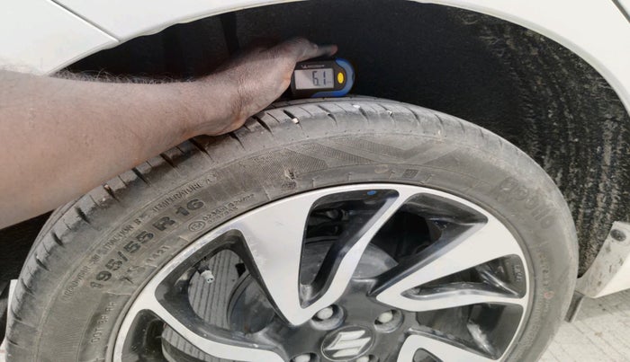 2021 Maruti Baleno ZETA CVT PETROL 1.2, Petrol, Automatic, 8,923 km, tyre