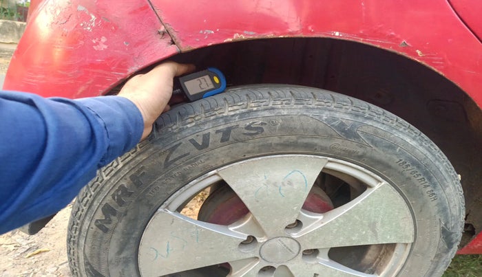 2011 Chevrolet Beat LT PETROL, Petrol, Manual, 78,294 km, tyre