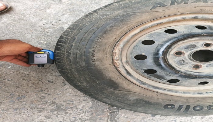 2011 Maruti A Star VXI (ABS) AT, Petrol, Automatic, 70,662 km, tyre