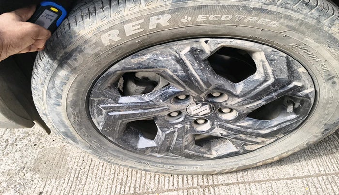 2023 Maruti BREZZA ZXI S-CNG, Petrol, Manual, 29,291 km, tyre