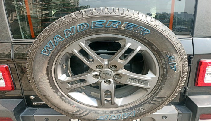 2021 Mahindra Thar LX D AT 4WD HT, Diesel, Automatic, 57,195 km, tyre