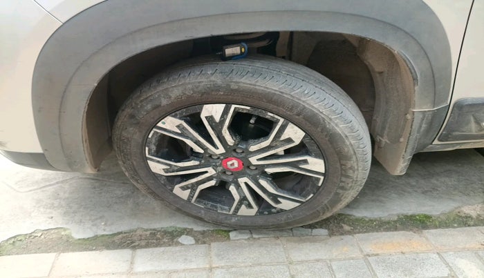 2022 Renault Kiger RXZ TURBO CVT, Petrol, Automatic, 4,695 km, tyre