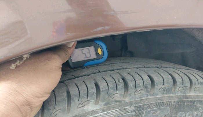 2017 Ford Ecosport TITANIUM 1.5L DIESEL, Diesel, Manual, 1,03,816 km, tyre