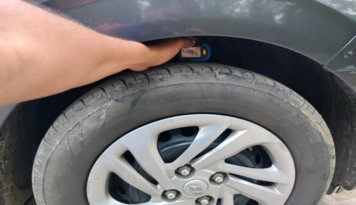 2020 Hyundai AURA S 1.2, Petrol, Manual, 58,522 km, tyre