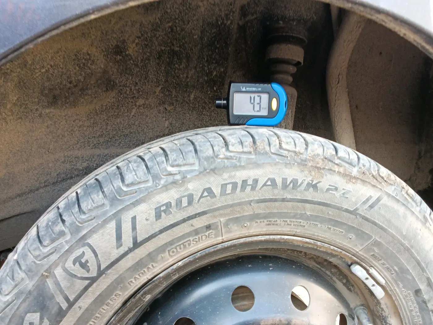 2022 Maruti Alto K10 VXI, Petrol, Manual, 82,435 km, tyre
