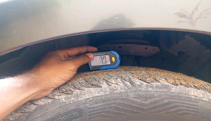 2021 Honda Amaze 1.5L I-DTEC VX CVT, Diesel, Automatic, 75,196 km, tyre