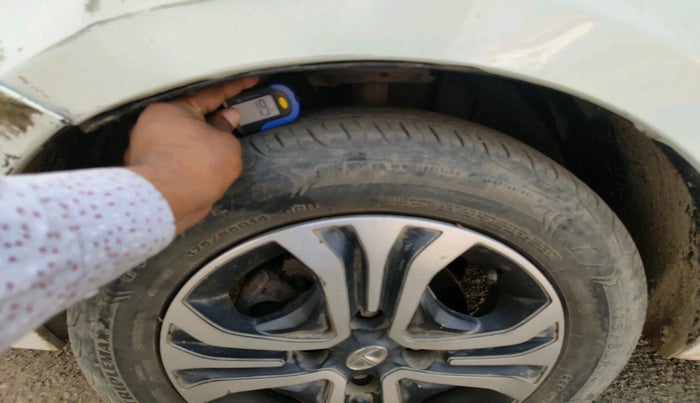 2022 Tata TIGOR XZ PLUS CNG, Petrol, Manual, 33,554 km, tyre