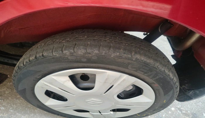 2018 Maruti Wagon R 1.0 VXI AMT, Petrol, Automatic, 10,743 km, tyre