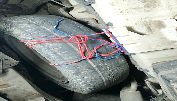 2015 Tata Nano TWIST XTA, Petrol, Automatic, 47,296 km, tyre