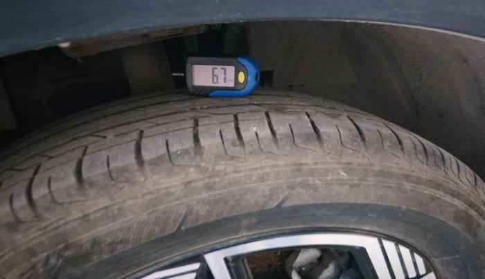 2025 Tata NEXON CREATIVE+ DCA 1.2 PETROL, Petrol, Automatic, 1,654 km, tyre