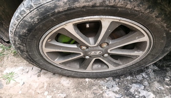 2013 Hyundai Grand i10 ASTA (O) 1.2 KAPPA VTVT, Petrol, Manual, 68,609 km, tyre