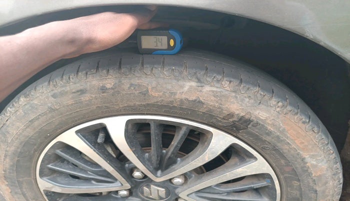 2023 Maruti Ertiga ZXI+ SHVS, Petrol, Manual, 23,647 km, tyre