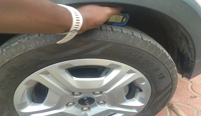 2023 KIA SONET HTK PLUS 1.0 IMT, Petrol, Manual, 919 km, tyre