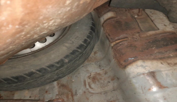 2018 Hyundai XCENT PRIME T  VTVT CNG, Petrol, Manual, 2,61,988 km, tyre