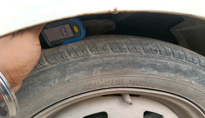 2010 Hyundai Santro Xing GLS, Petrol, Manual, 2,56,045 km, tyre