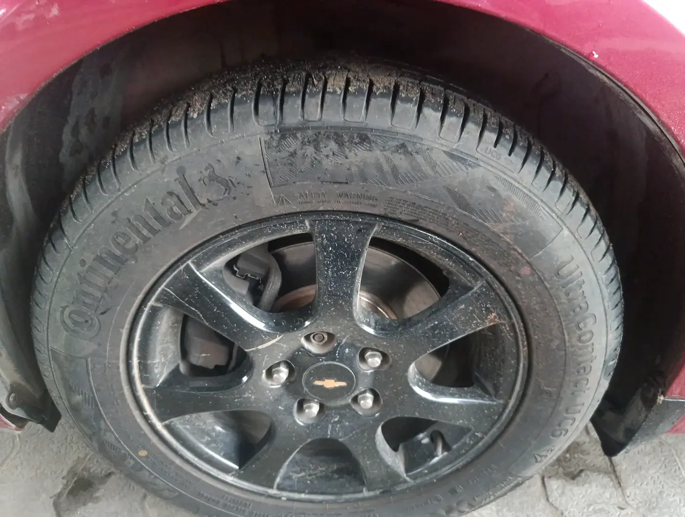 2013 Chevrolet Cruze LTZ AT, Diesel, Automatic, 95,670 km, tyre