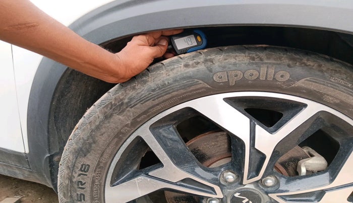 2023 KIA SELTOS 1.5 GTX+ TURBO GDI PETROL DCT, Petrol, Automatic, 13,316 km, tyre