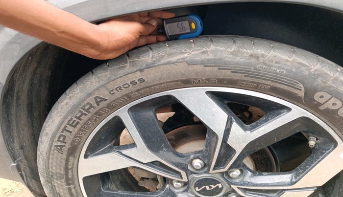 2023 KIA SELTOS 1.5 GTX+ TURBO GDI PETROL DCT, Petrol, Automatic, 13,316 km, tyre