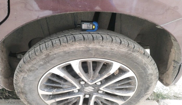 2023 Maruti Ertiga ZXi (O), Petrol, Manual, 58,894 km, tyre