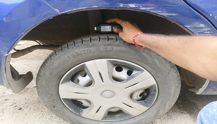 2017 Datsun Go Plus A, Petrol, Manual, 80,146 km, tyre