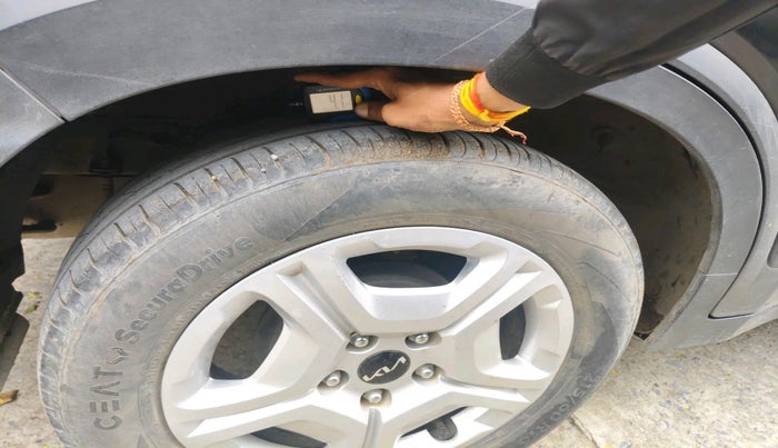 2023 KIA SONET HTK PLUS 1.0 TURBO PETROL IMT, Petrol, Manual, 35,442 km, tyre