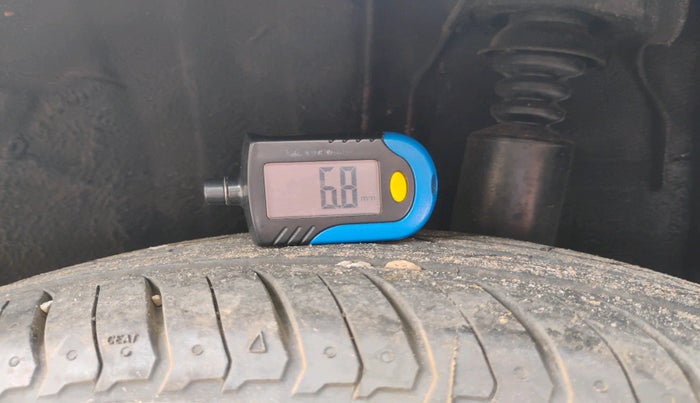 2023 Nissan MAGNITE XV TURBO CVT, Petrol, Automatic, 3,593 km, tyre