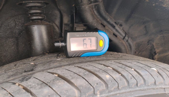 2023 Nissan MAGNITE XV TURBO CVT, Petrol, Automatic, 3,593 km, tyre