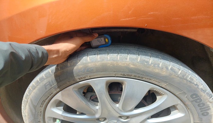 2017 Maruti Baleno ALPHA CVT PETROL 1.2, Petrol, Automatic, 35,406 km, tyre