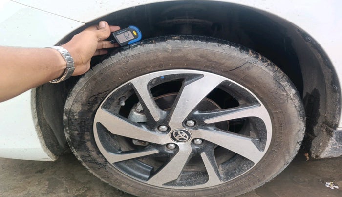 2023 Toyota Glanza G AMT, Petrol, Automatic, 5,760 km, tyre