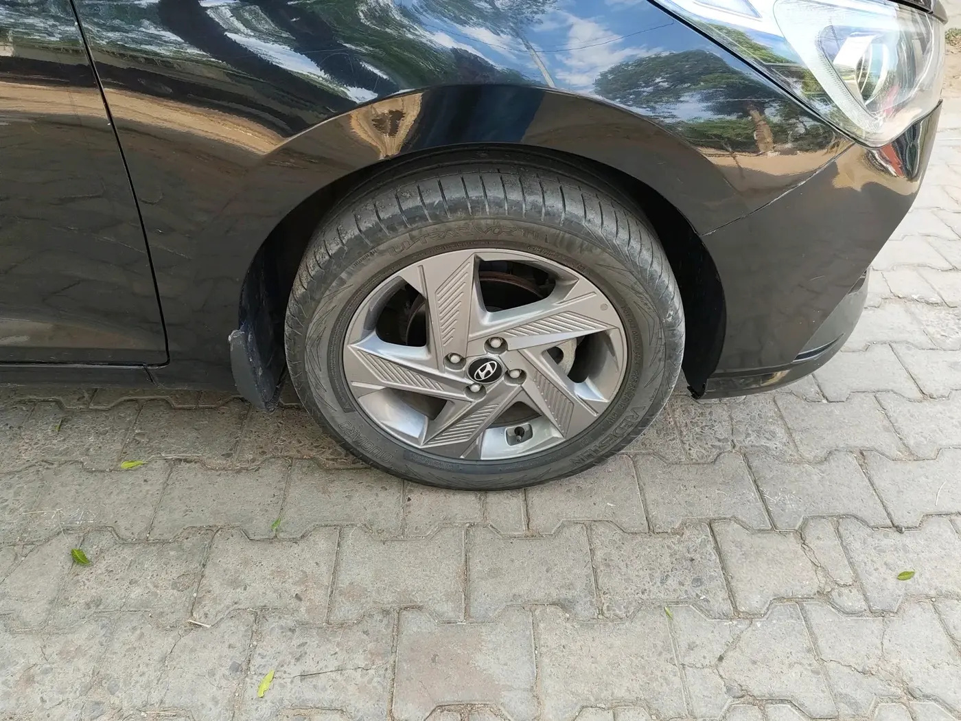 2022 Hyundai Verna SX 1.5 VTVT, Petrol, Manual, 99,958 km, tyre