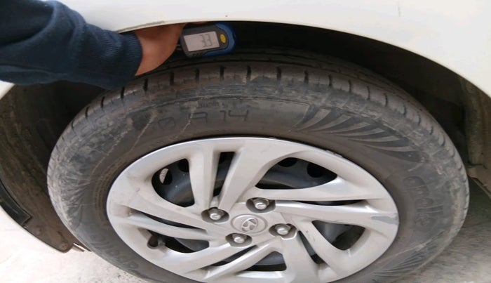 2022 Hyundai AURA S 1.2 CNG, Petrol, Manual, 51,881 km, tyre