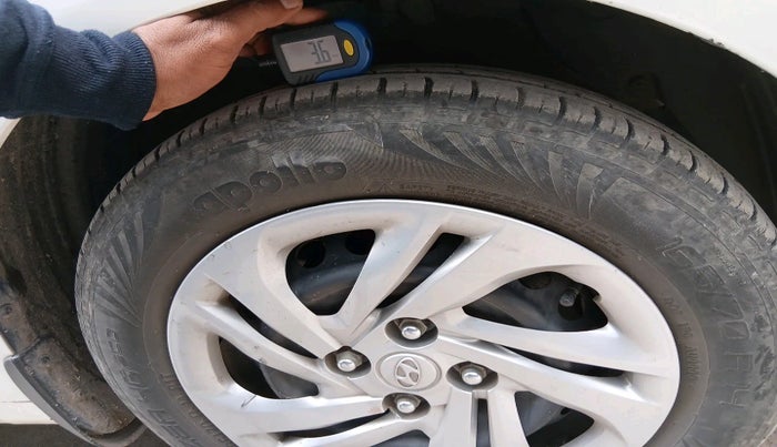 2022 Hyundai AURA S 1.2 CNG, Petrol, Manual, 51,881 km, tyre