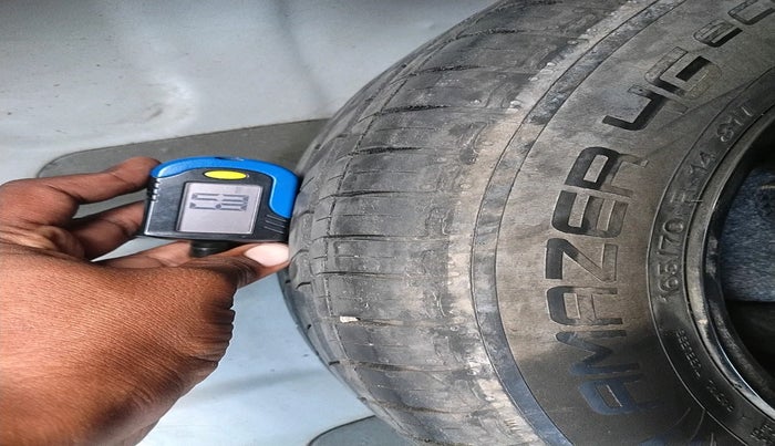 2021 Hyundai AURA S 1.2 CNG, Petrol, Manual, 2,48,520 km, tyre