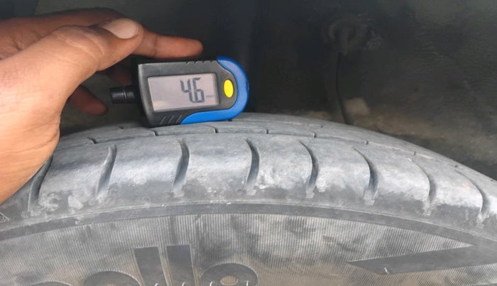 2021 Hyundai AURA S 1.2 CNG, Petrol, Manual, 2,48,520 km, tyre